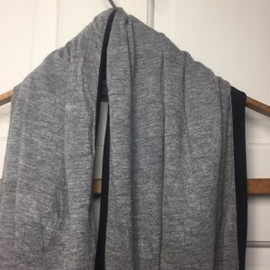 Coldwater Creek Accessories - Coldwater Creek elegant infinity scarf. Black/gray Coldwater Creek Accessories - Coldwater Creek elegant infinity scarf. Black/gray